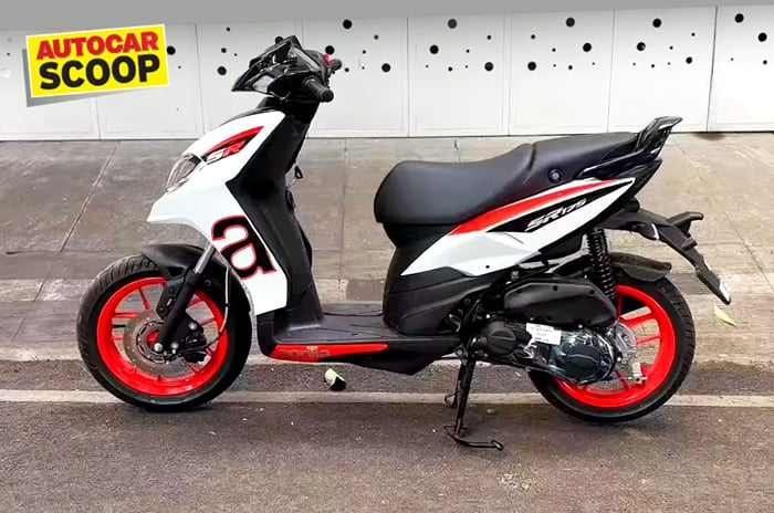 New Aprilia SR 175 starts reaching dealerships ahead of July launch Aprilia SR 175 left side profile static image